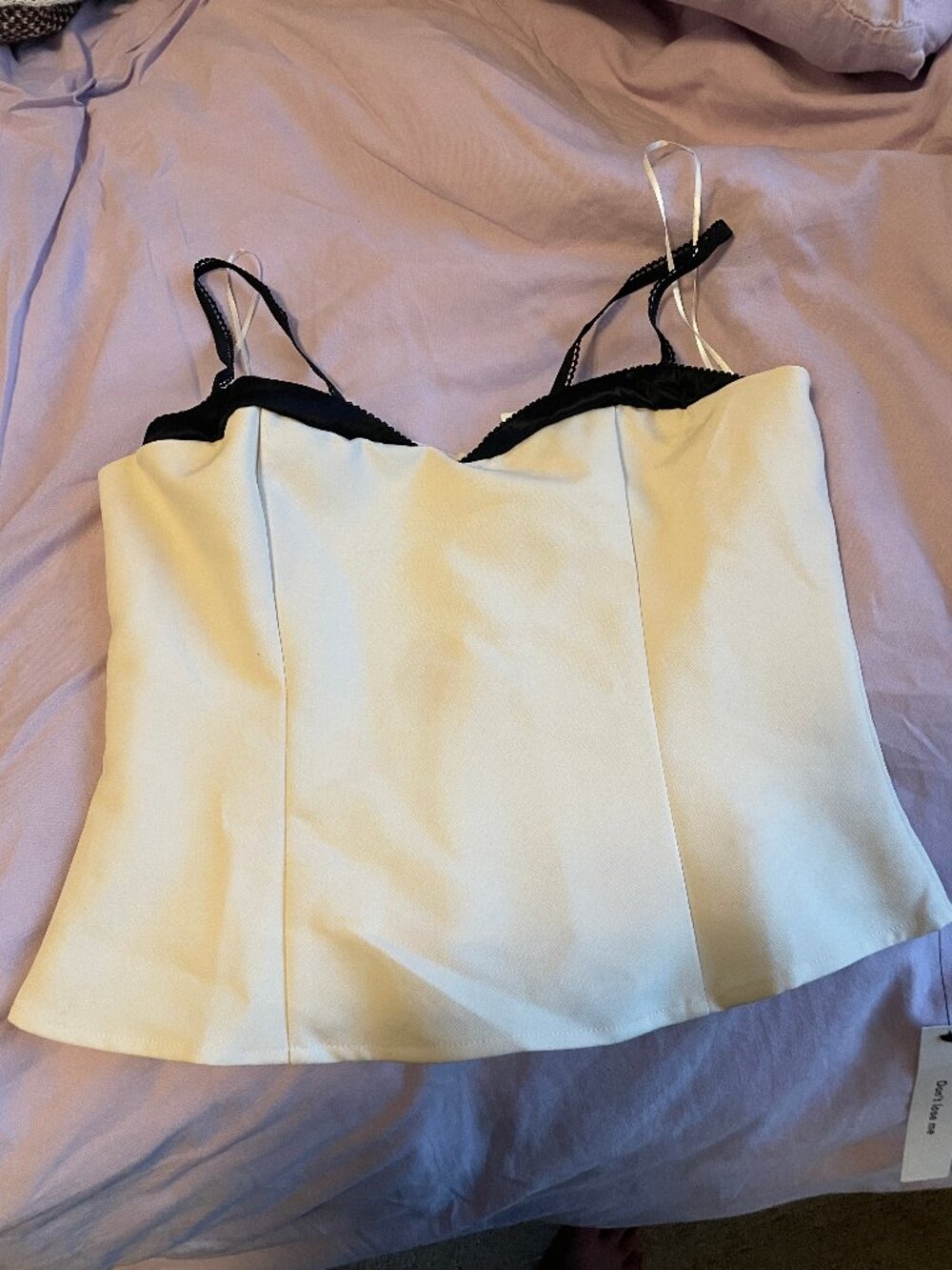 Reformation Melanie Top Ivory - Size 6